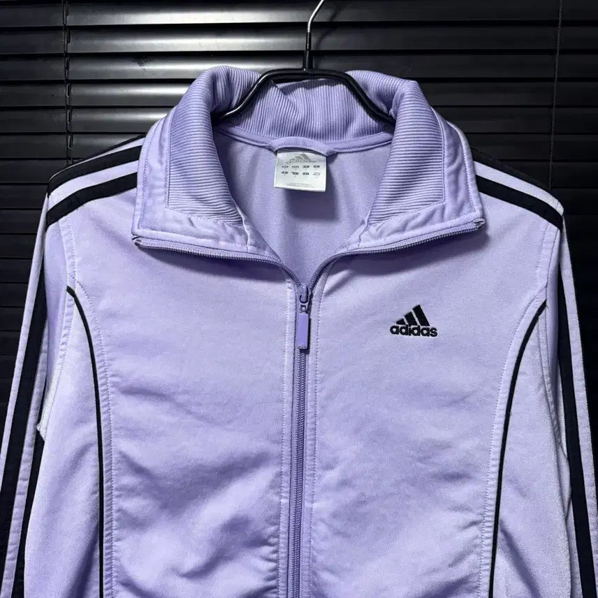 [BUNJANG] Adidas Purple Track Top Jacket S / 아디다스 저지 연 보라 퍼플 져지 트랙탑 집업 S 90 삼선 요가 런닝