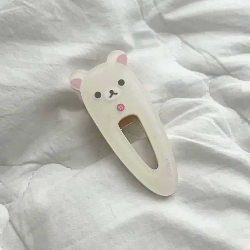 [SOLD OUT] 산엑스 코리락쿠마 머리핀 헤어핀 정품