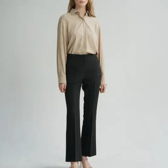 [SOLD OUT] ore 오어 슬랙스 Basic Trapez Slacks