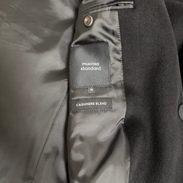 [BUNJANG] Musinsa Standard Cashmere Blend Oversized Handmade Robe Coat / 무신사 캐시미어 블렌드 오버사이즈 핸드메이드 로브 코트