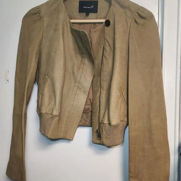 [BUNJANG] Isabel Marant Lambskin Cropped Jacket (XS) / 이자벨마랑 양가죽 100% 크롭 자켓 (XS정도)