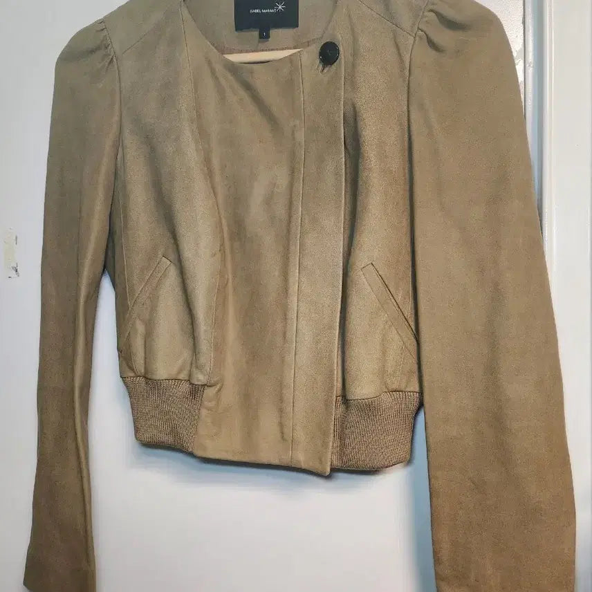 [BUNJANG] Isabel Marant Lambskin Cropped Jacket (XS) / 이자벨마랑 양가죽 100% 크롭 자켓 (XS정도)