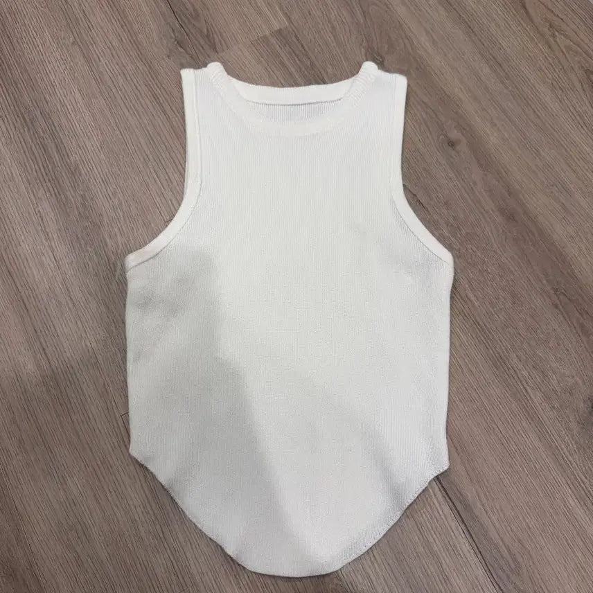 [BUNJANG] Imported Ribbed Crop Top / 수입의류 쫀쫀 골지 민소매 크롭