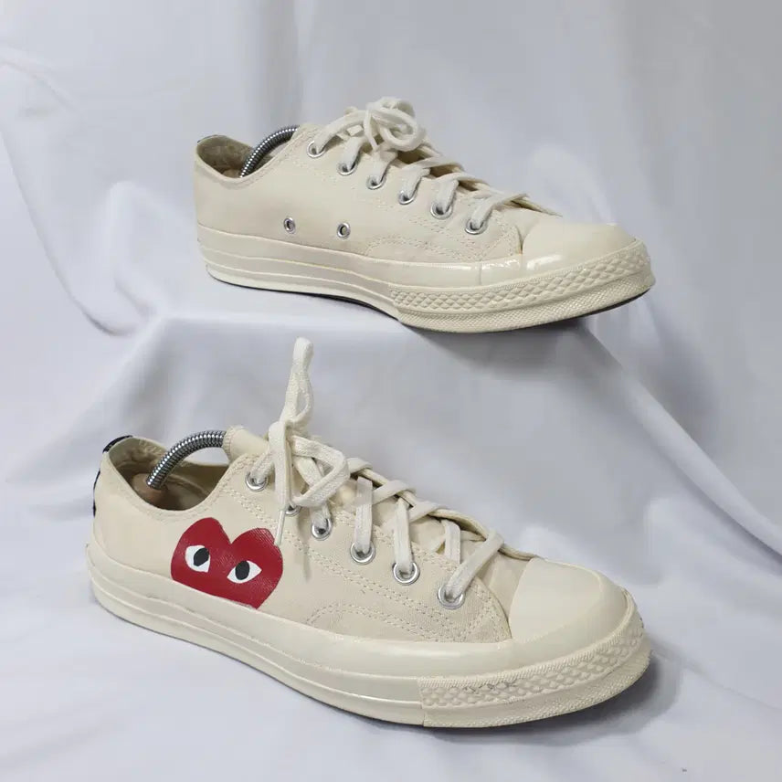 [SOLD OUT] 빈티지하서 265 컨버스 꼼데가르송 척테일러 70 로우 스니커즈