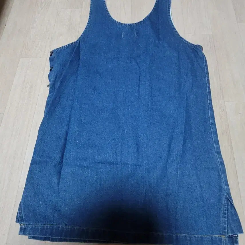 [BUNJANG] Denim Overall Skirt / 데님 멜빵치마