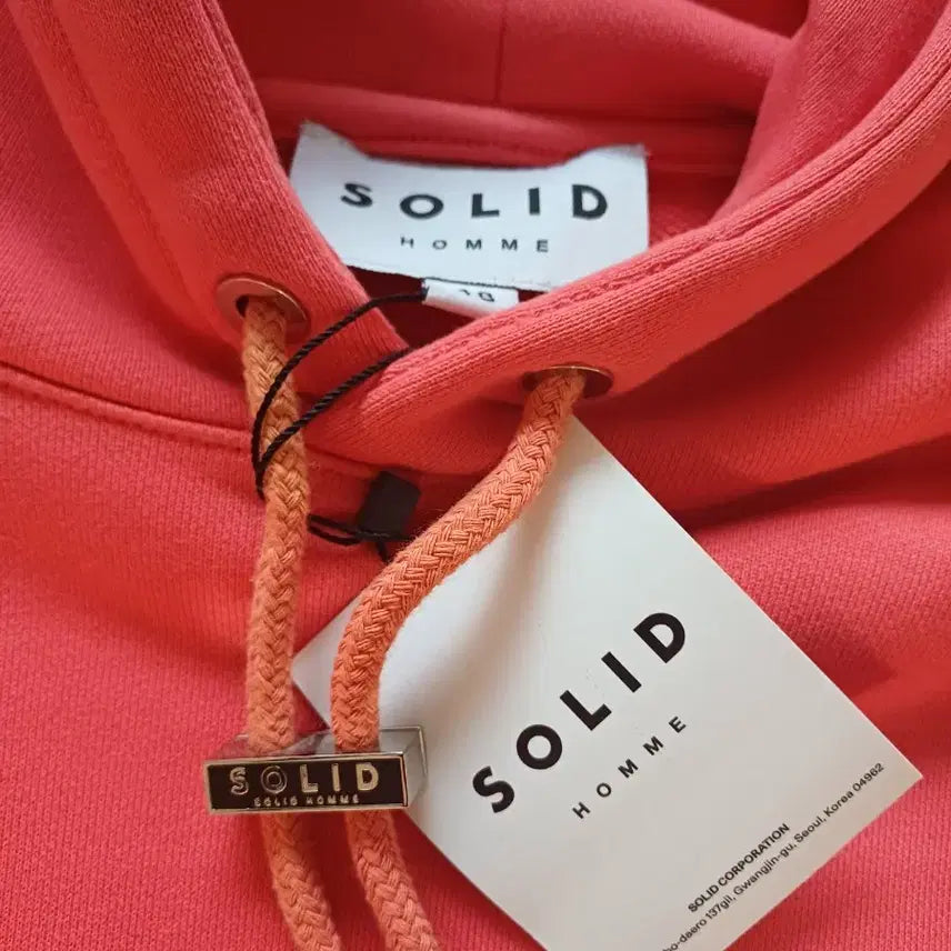 [BUNJANG] Solid Homme Hooded Sweatshirt / (미착용) 솔리드옴므 후드티 100(48)