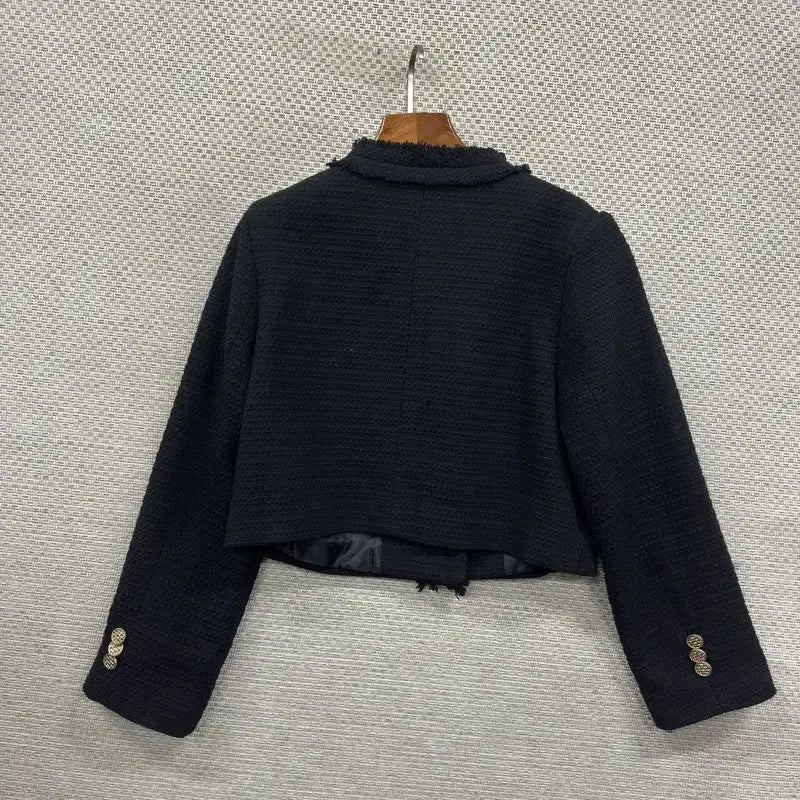 [SOLD OUT] 빈티지 여성자켓 크롭 트위드자켓 90 M09847
