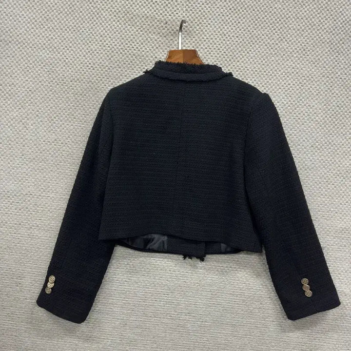 [SOLD OUT] 빈티지 여성자켓 크롭 트위드자켓 90 M09847