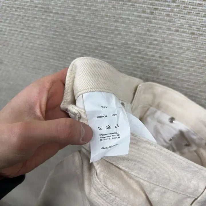 [SOLD OUT] 인스턴트데님 캐주얼 크림진 청바지 30인치 A04838