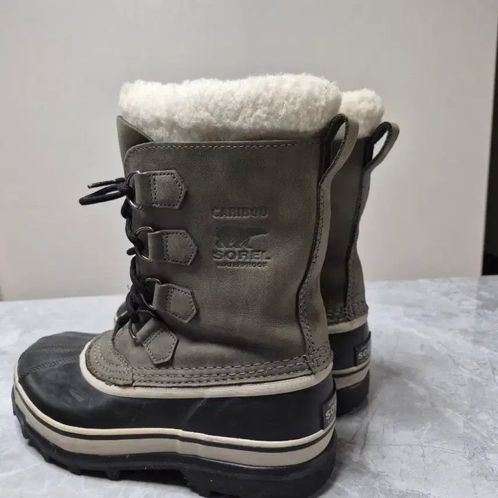[BUNJANG] Sorel Caribou Waterproof Winter Boots / 소렐 카리부 방한화 낚시화 캠핑화