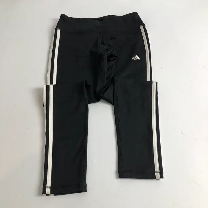 [BUNJANG] Adidas Three-Stripe Leggings Black / 아디다스 삼선 레깅스 블랙