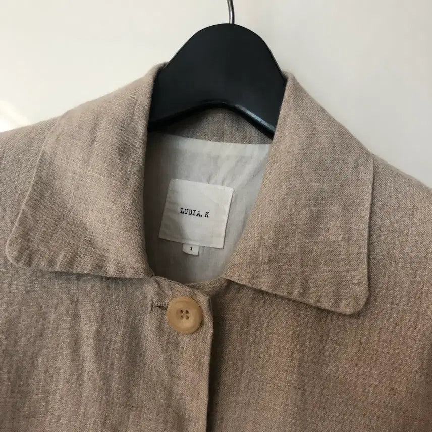 [BUNJANG] LUDIA K Linen Jacket / 제평 루디아케이 린넨100% 자켓 루디아k 출근룩 하객룩 올드머니룩