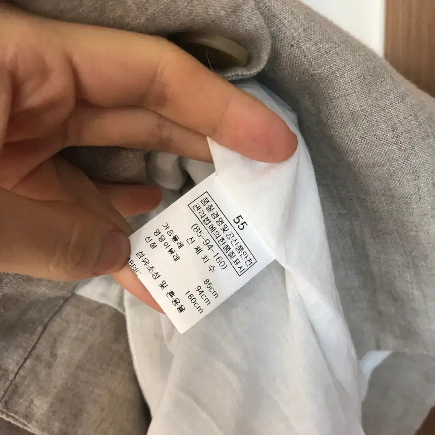 [BUNJANG] LUDIA K Linen Jacket / 제평 루디아케이 린넨100% 자켓 루디아k 출근룩 하객룩 올드머니룩