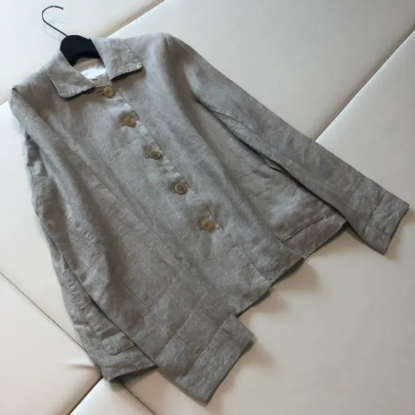[BUNJANG] LUDIA K Linen Jacket / 제평 루디아케이 린넨100% 자켓 루디아k 출근룩 하객룩 올드머니룩