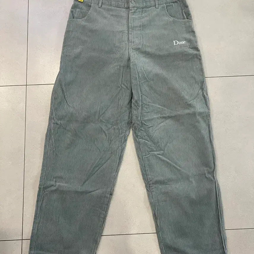 [BUNJANG] Daim Corduroy Pants Light Blue L / 다임 코듀로이 팬츠 라이트블루 L