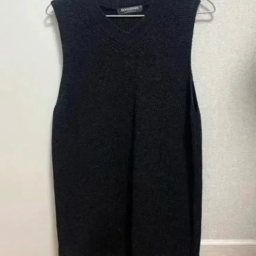 [BUNJANG] Knit Vest Dress / 니트조끼치마