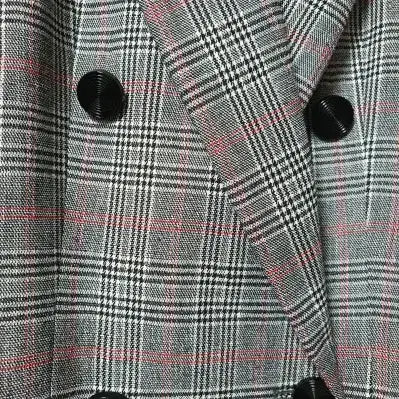 [BUNJANG] MojoSphin Check Double Jacket / 모조에스핀 체크 더블 자켓 55사이즈 정품