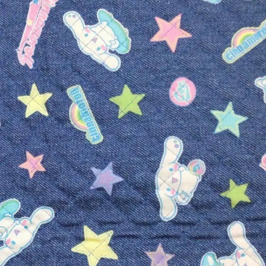 [BUNJANG] Cinnamoroll Denim Handmade E-reader Pouch / 데님 시나모롤 고전원단 핸드메이드 다이어리 커버 이북리더기 파우치
