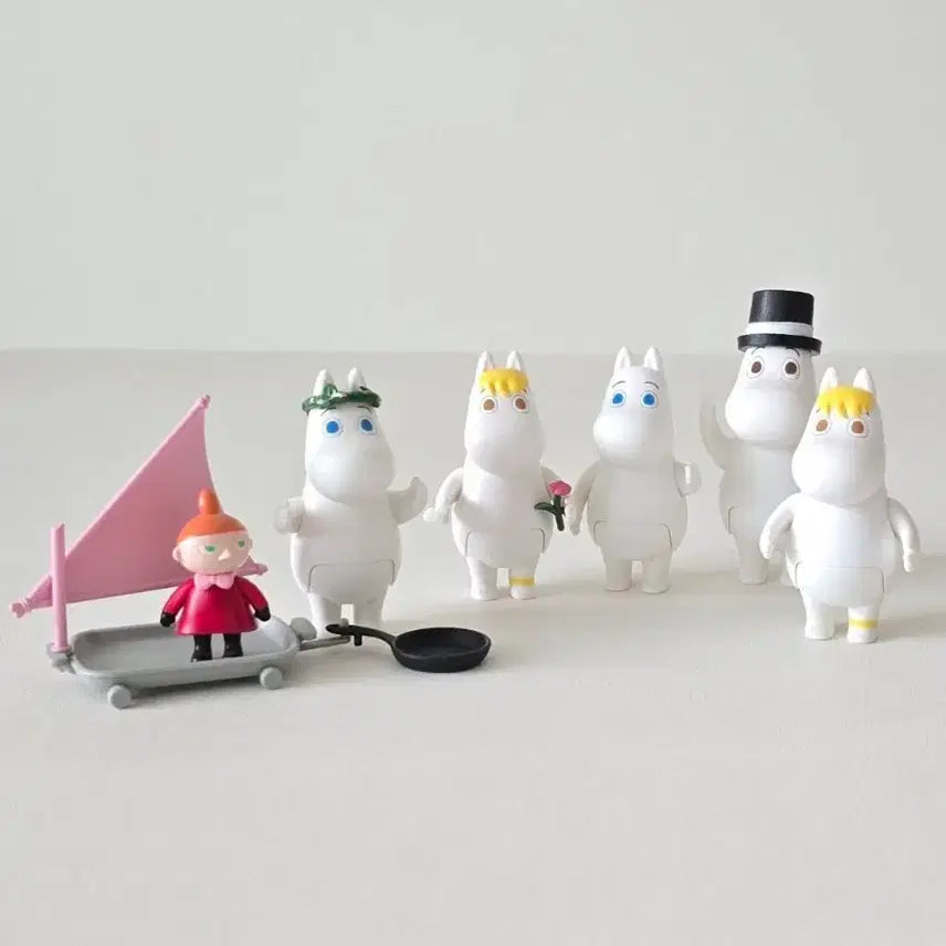 [BUNJANG] Moomin Figure Bundle Set / 귀요미 무민피규어 일괄