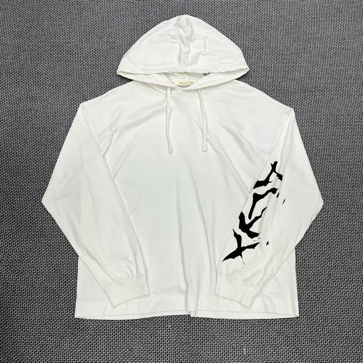 [BUNJANG] Alyx White Hoodie Long Sleeve / 알릭스 화이트 후드 롱슬리브