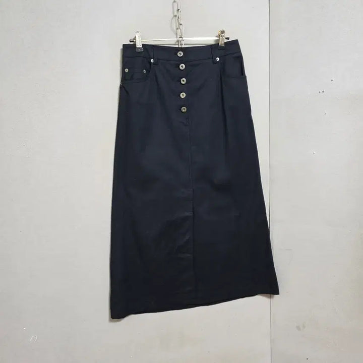 [SOLD OUT] 톰보이 네이비 롱스커트 55  n2304
