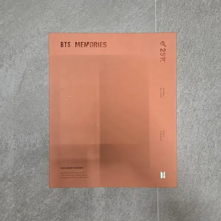 [SOLD OUT] 급처!!  방탄소년단 2019 메모리즈 양도