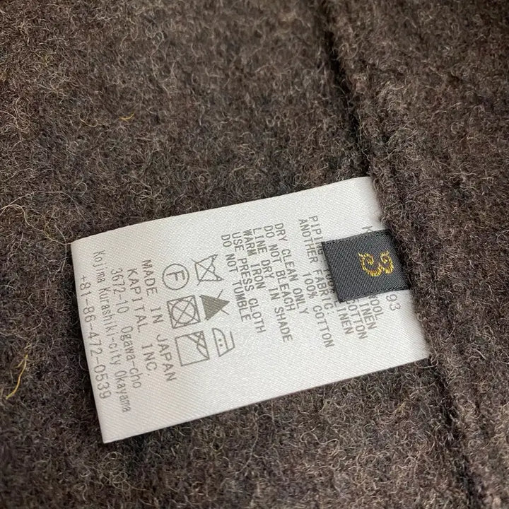 [BUNJANG] Capital Patchwork Wool Jacket / (3) 캐피탈 패치워크 울 자켓
