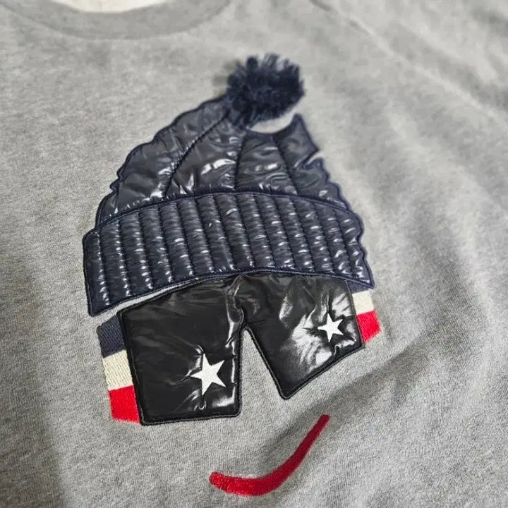 [BUNJANG] Moncler Gray Sweatshirt / 몽클레어 그레이 맨투맨 티셔츠