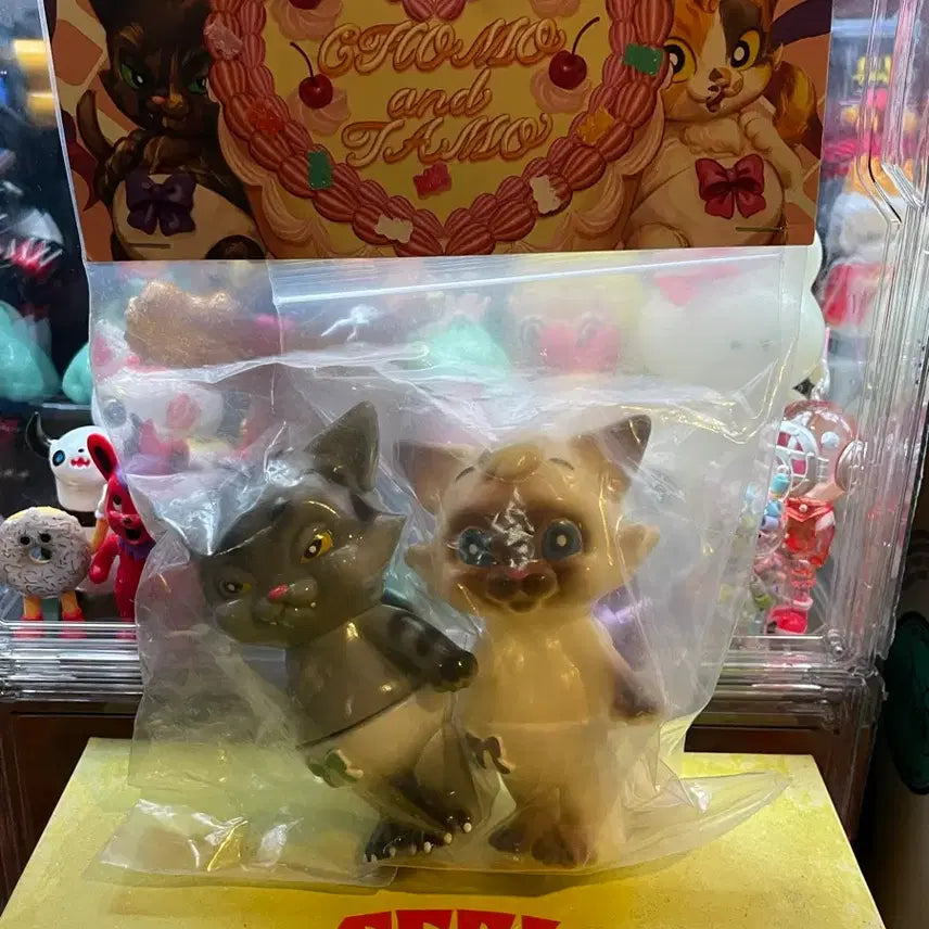 [BUNJANG] MAW Collection Tama Chomo Cat Sofvi Figure / maw collection 타마, 초모 고양이 소프비