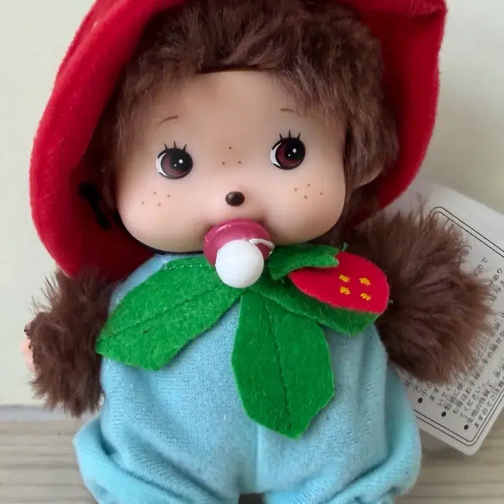 [BUNJANG] monmonichi Strawberry Doll Keyring / monmonichi 몬모니치 딸기 인형 키링