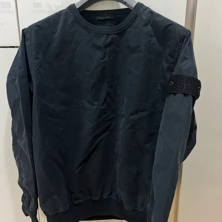 [BUNJANG] Stone Island Ghost Piece Nylon Crewneck Sweatshirt / 스톤아일랜드 고스트피스 나일론맨투맨 L (한정판)