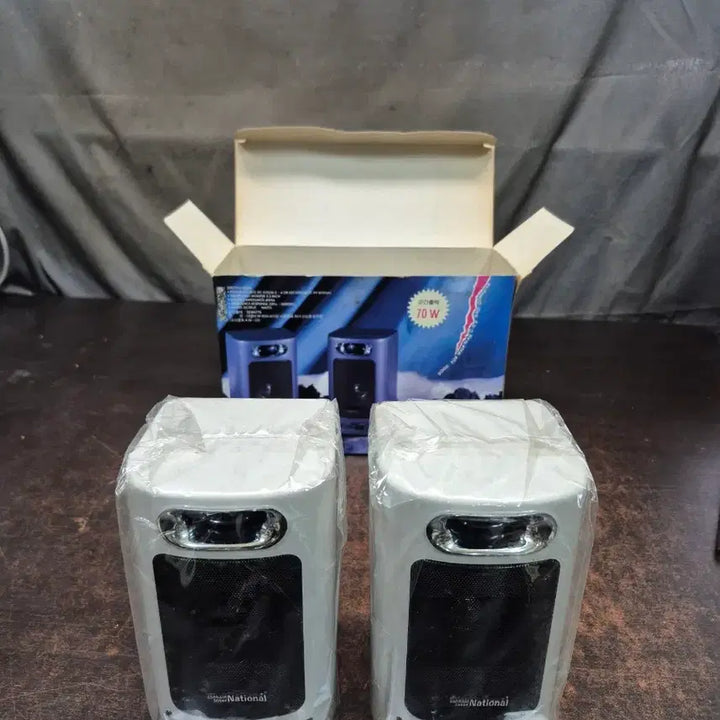 [BUNJANG] National SP4000K Vintage Computer Speakers / 1990년대 컴퓨터용 내쇼날 SP4000K 스피커 빈티지 박스