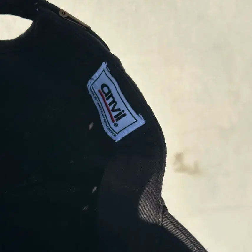 [BUNJANG] Anvil Black Ball Cap / [F] anvil 앤빌 블랙 볼캡 모자
