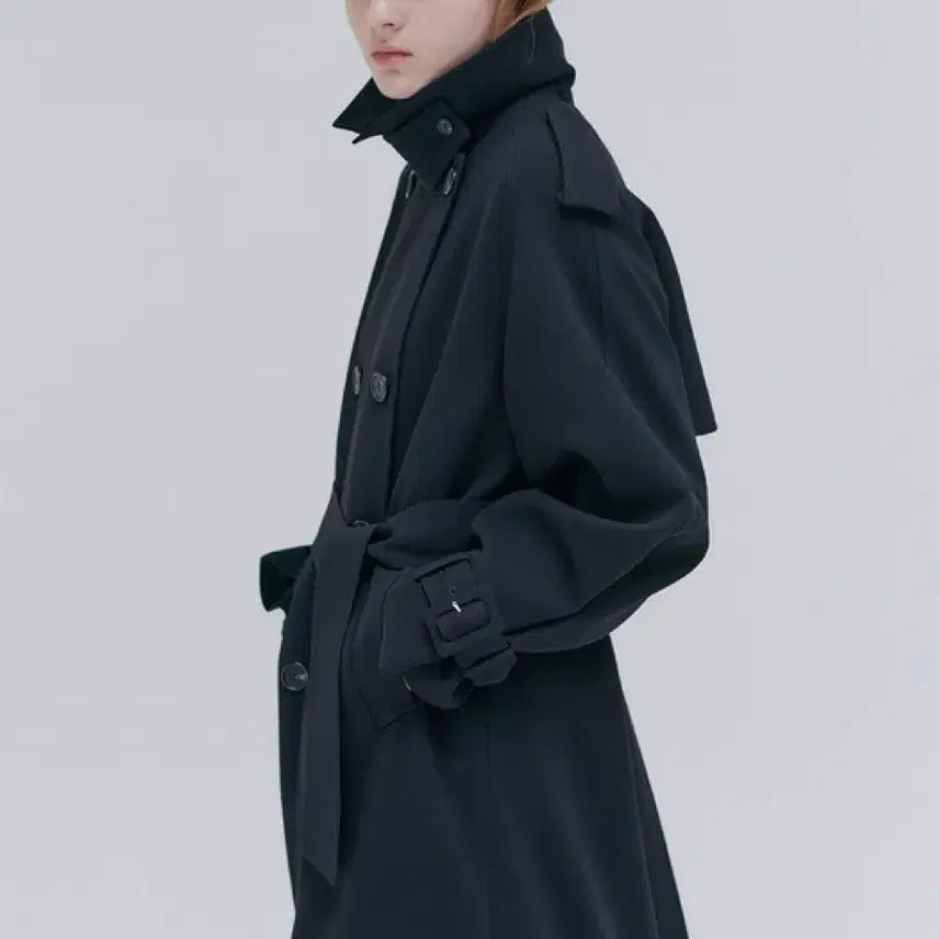 [BUNJANG] NilbyP 2023 Double Trench Coat Jacket / 닐바이피 23년 더블 트렌치코트 자켓 점퍼 결혼식 하객룩 출근룩 올드머니
