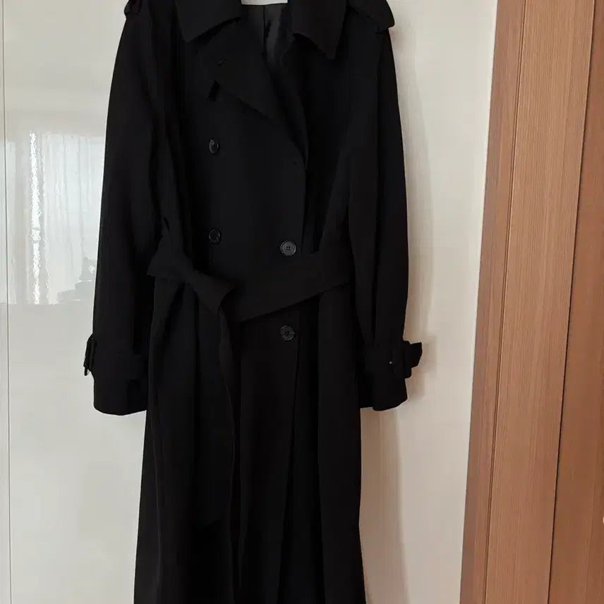 [BUNJANG] NilbyP 2023 Double Trench Coat Jacket / 닐바이피 23년 더블 트렌치코트 자켓 점퍼 결혼식 하객룩 출근룩 올드머니