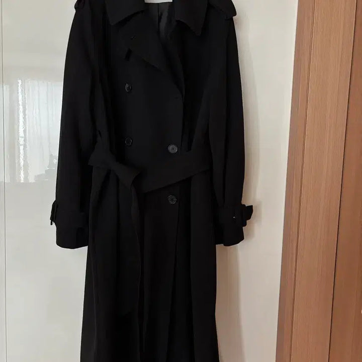 [BUNJANG] NilbyP 2023 Double Trench Coat Jacket / 닐바이피 23년 더블 트렌치코트 자켓 점퍼 결혼식 하객룩 출근룩 올드머니