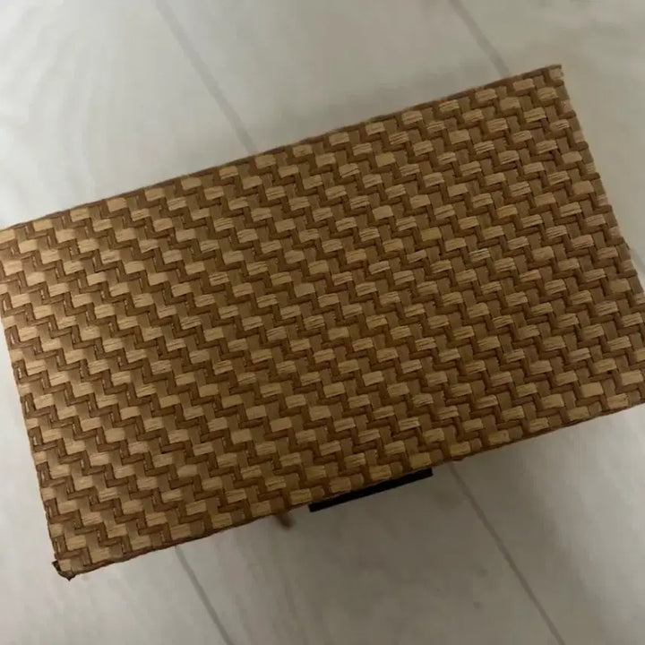 [BUNJANG] Rattan Clutch Storage Case / 라탄 클러치 수납 보관