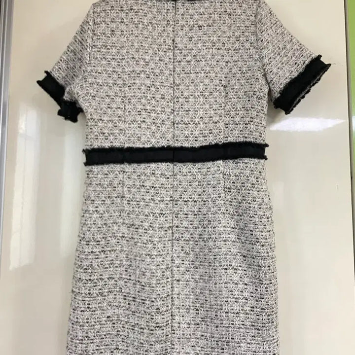 [BUNJANG] Tweed Short-Sleeve Dress / 트위드 반팔 원피스 하객룩 소개팅룩