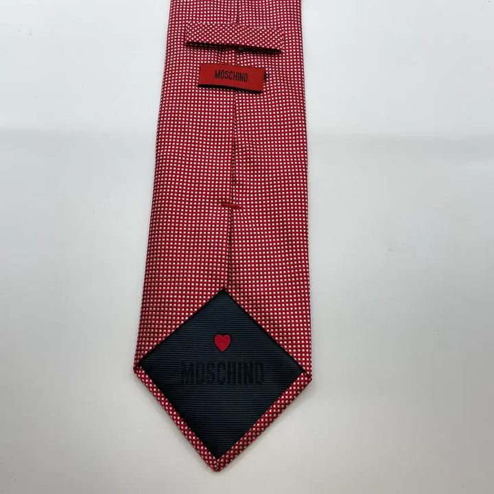 [BUNJANG] MOSCHINO Patterned Necktie / 695) (MOSCHINO) 모스키노 패턴 넥타이