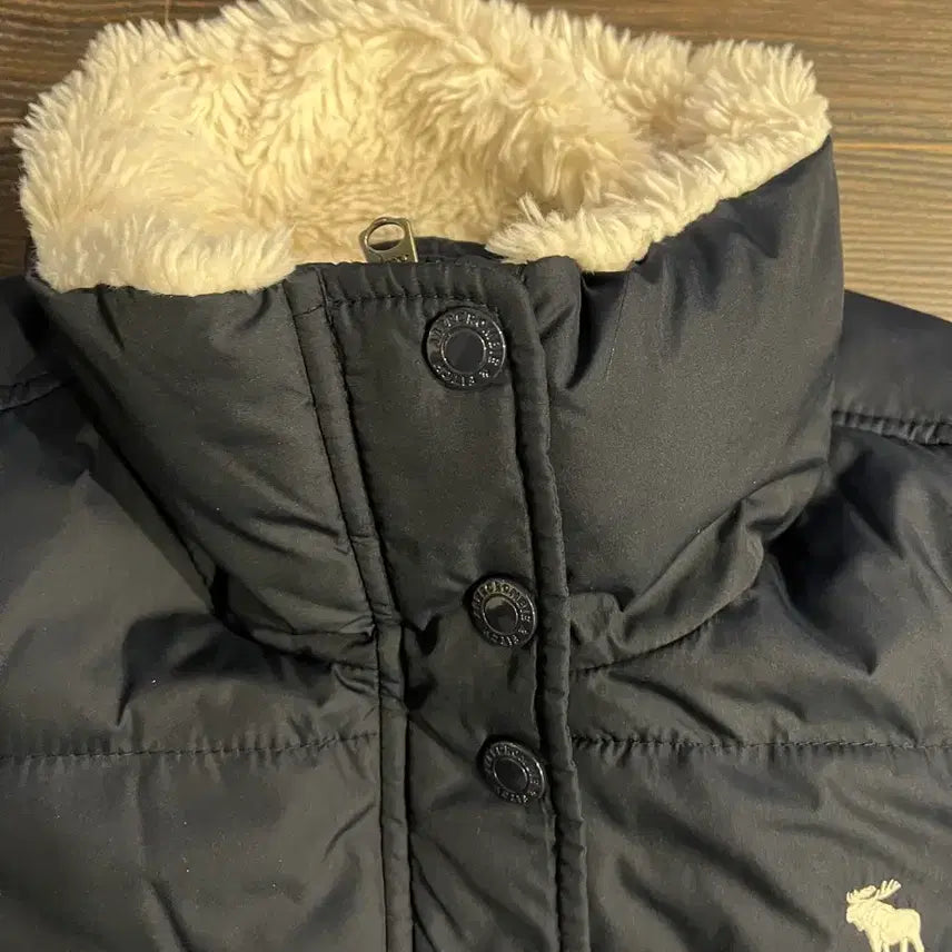 [BUNJANG] Abercrombie Navy Quilted Padded Jumper M / 아베크롬비 네이비 퀼팅 패딩 점퍼 M