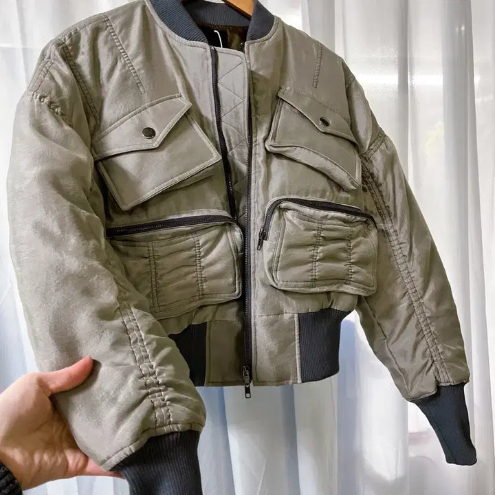 [BUNJANG] Stylenanda Multi-Pocket Jumper / 스타일난다 멀티포켓 점퍼(새제품)
