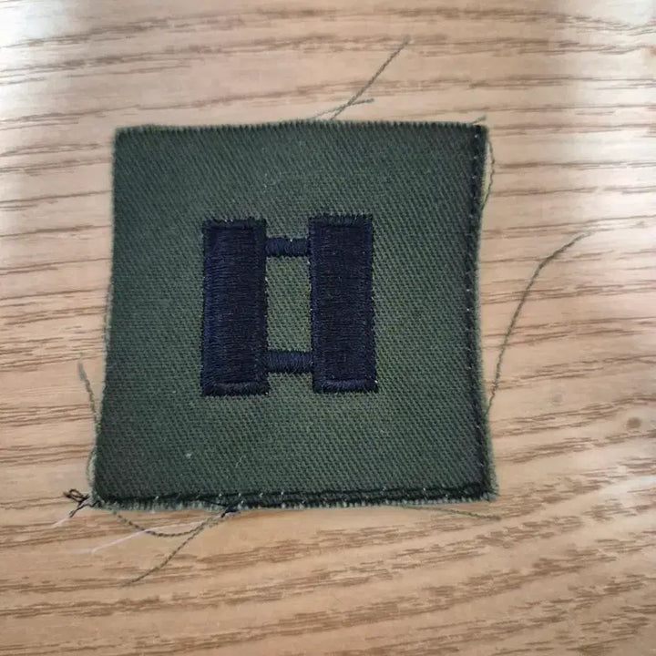 [BUNJANG] US Army Captain Rank Patch / 미군 대위 계급장 패치