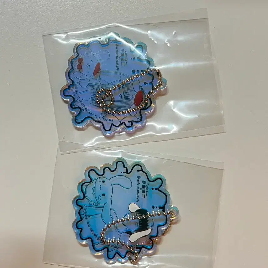[BUNJANG] Bandai Itojunji Sanrio Acrylic Charm Bundle Set / (일괄) 반다이 이토준지 산리오 콜라보 아크릴 참 2종