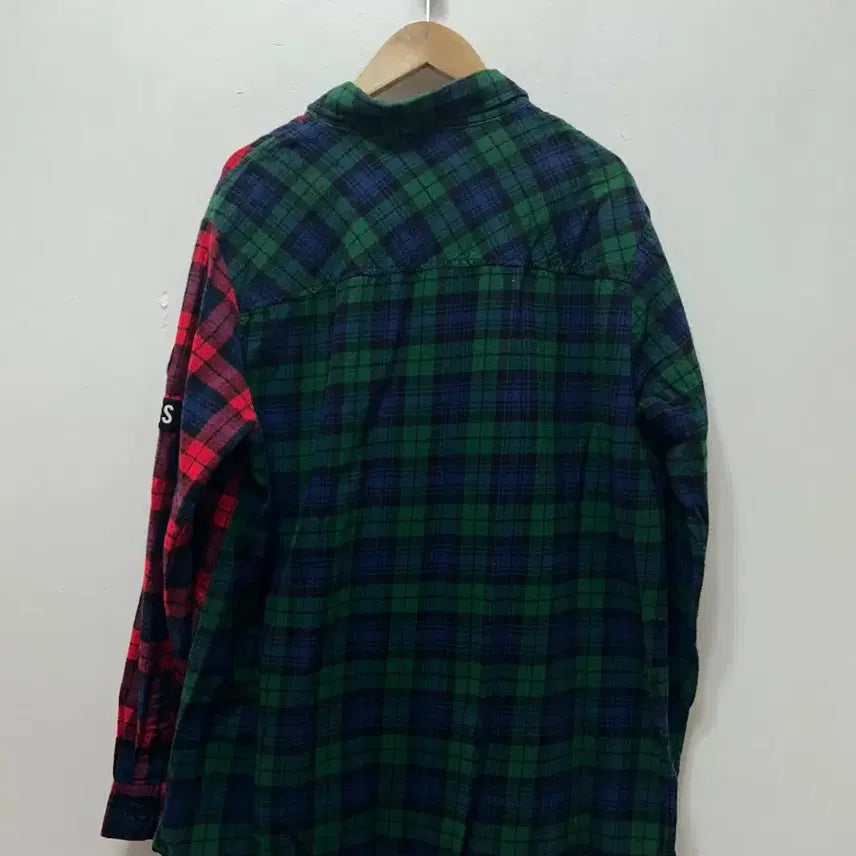 [BUNJANG] NBA Minnesota Timberwolves Checkered Shirt (Size 100) / NBA 미네소타 울브스 체크 셔츠 100사이즈