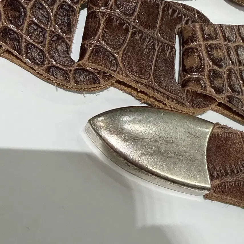 [BUNJANG] Our Legacy Croco Belt / 90) 아워레가시 크로커 벨트
