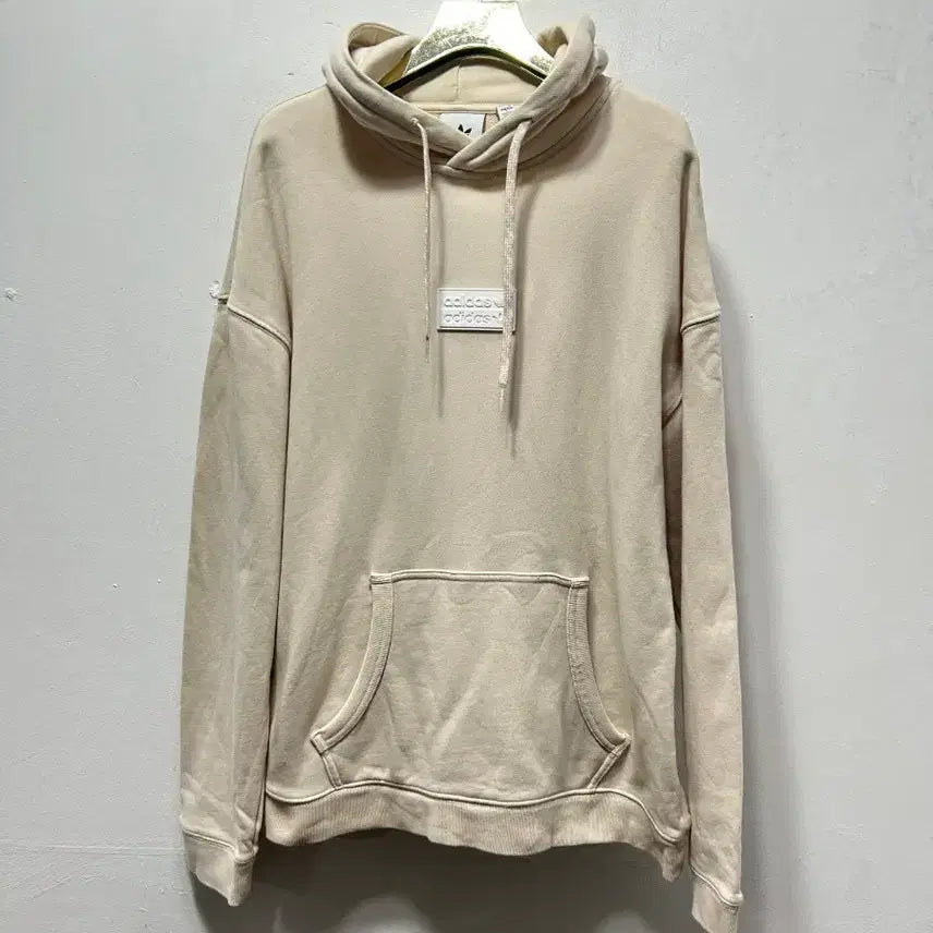 [BUNJANG] Adidas Beige Hoodie S / 아디다스 베이지색 후드티 S