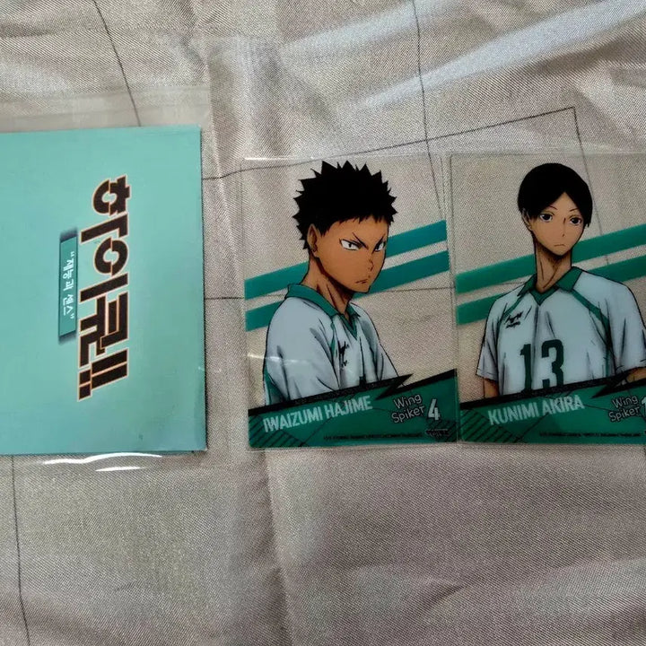 [SOLD OUT] 하이큐 한정판 극장판 특전 아오바죠사이 쿠니미 이와이즈미 토오루 엽서