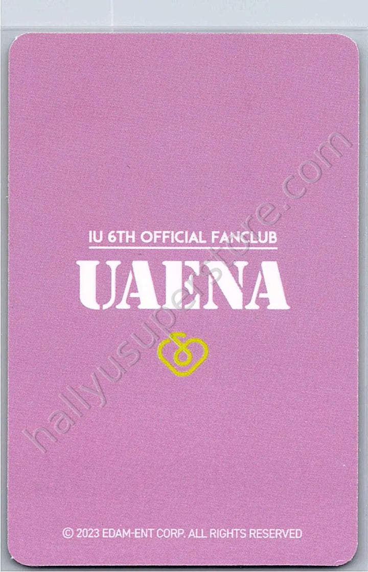 IU - IU - 6th UAENA Membership Kit photocard