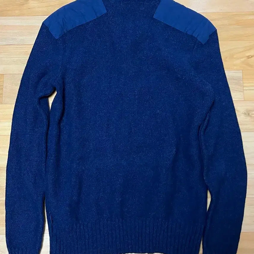 [BUNJANG] Polo Ralph Lauren Shoulder Patch Button-Up Sweater / [XS] 폴로 랄프로렌 숄더 패치 버튼업 스웨터