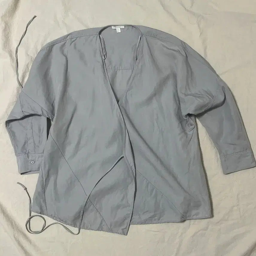 [BUNJANG] Cos Wrap Blouse / 코스 Cos 랩 블라우스